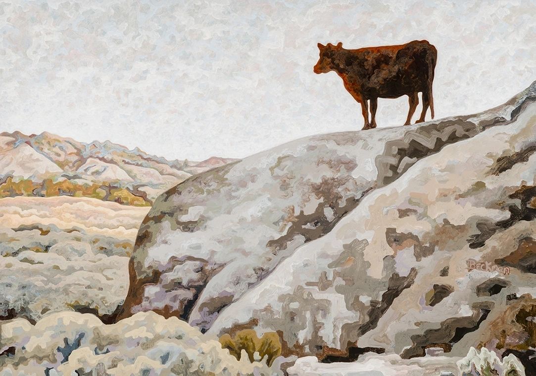 Badlands Cow