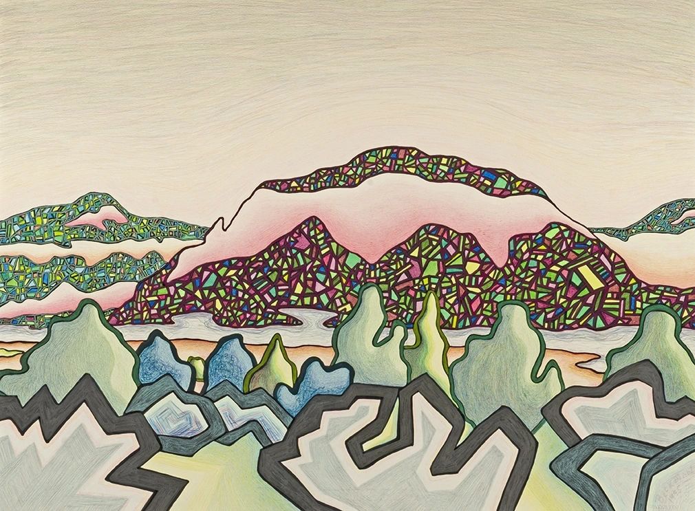 Stained Glass Desert #2