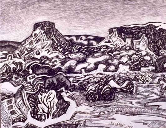 Desert Mesa and Plants